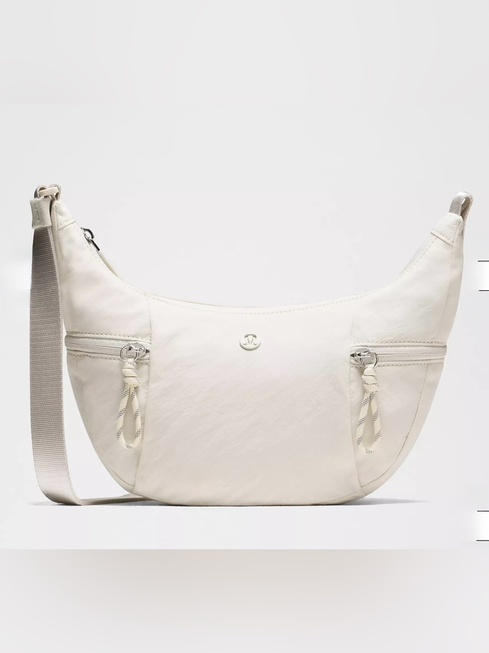 Lululemon Small Slouchy Sling Bag - 3L - Light Ivory